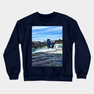 Niagara Falls NY - Prospect Point Observation Tower Crewneck Sweatshirt